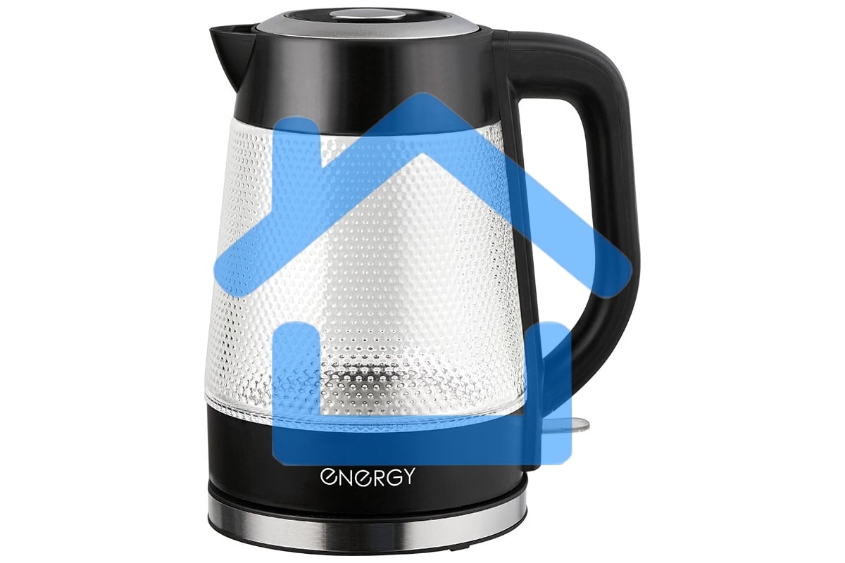 Чайник электрический Energy E-223 1.8л, рифленое стекло, черный