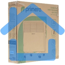 Конвектор Primera PHP-1000-MWB, белый, 1000 Вт, 15 м2, термостат