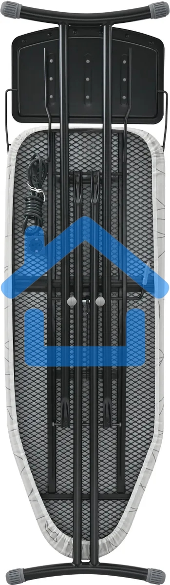 Гладильная доска Starwind SW-IB1248 122x43см рег.высот. черный/белый