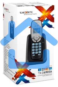 Радиотелефон teXet TX-D6905A белый