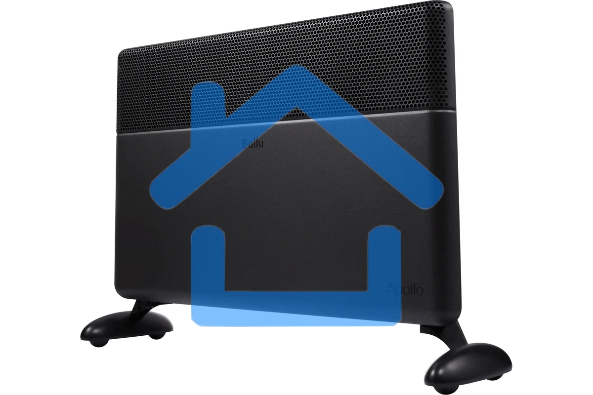 Конвектор Ballu Apollo digital INVERTER Black Infinity BEC/ATI-2003 черный, 2000 Вт, 25 м2, термостат, дисплей, WiFi