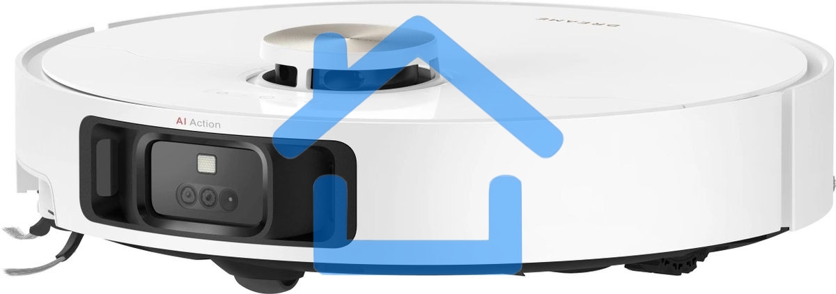 Робот-пылесос DREAME X40 Ultra Complete, 200Вт, белый/золотистый