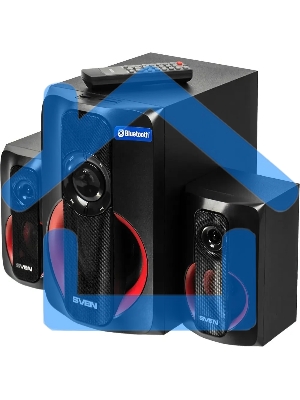 Акустическая система SVEN MS-304 черный ~ 230 В, 50 Гц, сабвуфер: 159х 272 х 245, вес 3,3