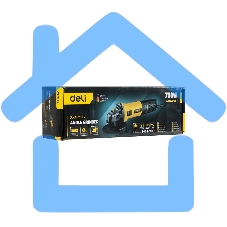 Углошлифовальная машина сетевая Deli DL-JM125-E2 (750Вт, 125мм, 12000об/мин, картон)