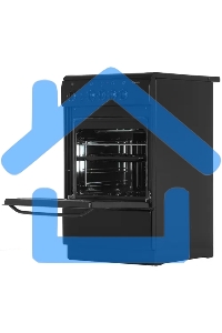 Плита электрическая De Luxe 506004.04ЭС 031 черный, конфорок 4 шт, духовка 60 л, 50 см x 87 см x 60 см