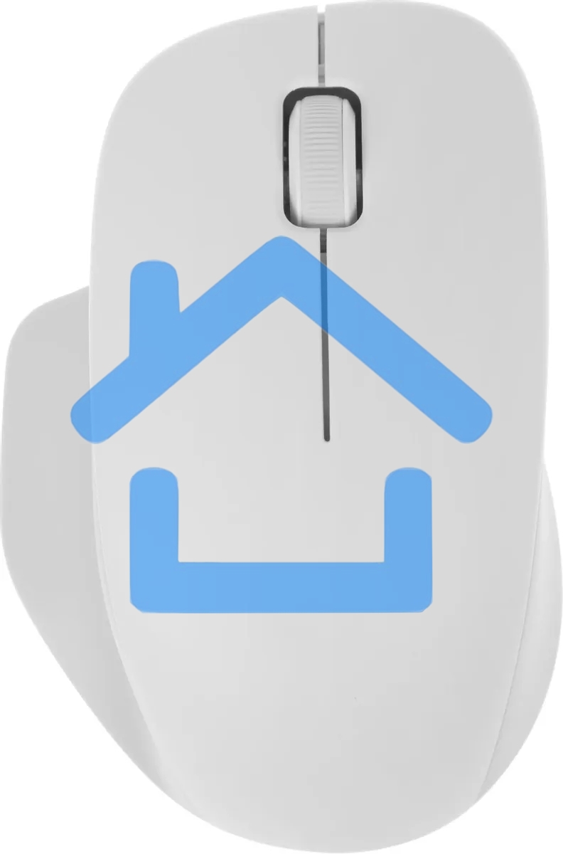 Мышь беспроводная Xiaomi Wireless Mouse Comfort Edition белый, 1200 dpi, радиоканал, USB, кнопки - 3