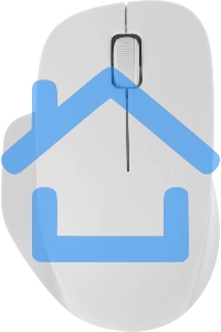 Мышь беспроводная Xiaomi Wireless Mouse Comfort Edition белый, 1200 dpi, радиоканал, USB, кнопки - 3