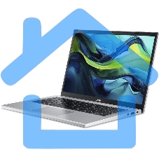 Ноутбук Acer Aspire Go 14 AG14-21P Ryzen 3 7320U 8Gb SSD 256Gb AMD Radeon Graphics 14 WUXGA IPS Cam 50Вт*ч No OS Серебристый AG14-21P-R4XC NX.KXDCD.008