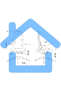 Кресло руководителя Бюрократ MC-412N-H черный сетка/ткань с подголов. крестов. металл хром
