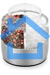 Перечница электрическая Kitfort КТ-6013-2 белый/серебристый