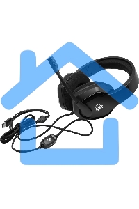 Наушники с микрофоном A4Tech Bloody G260p черный 2м мониторные USB оголовье (G260P)