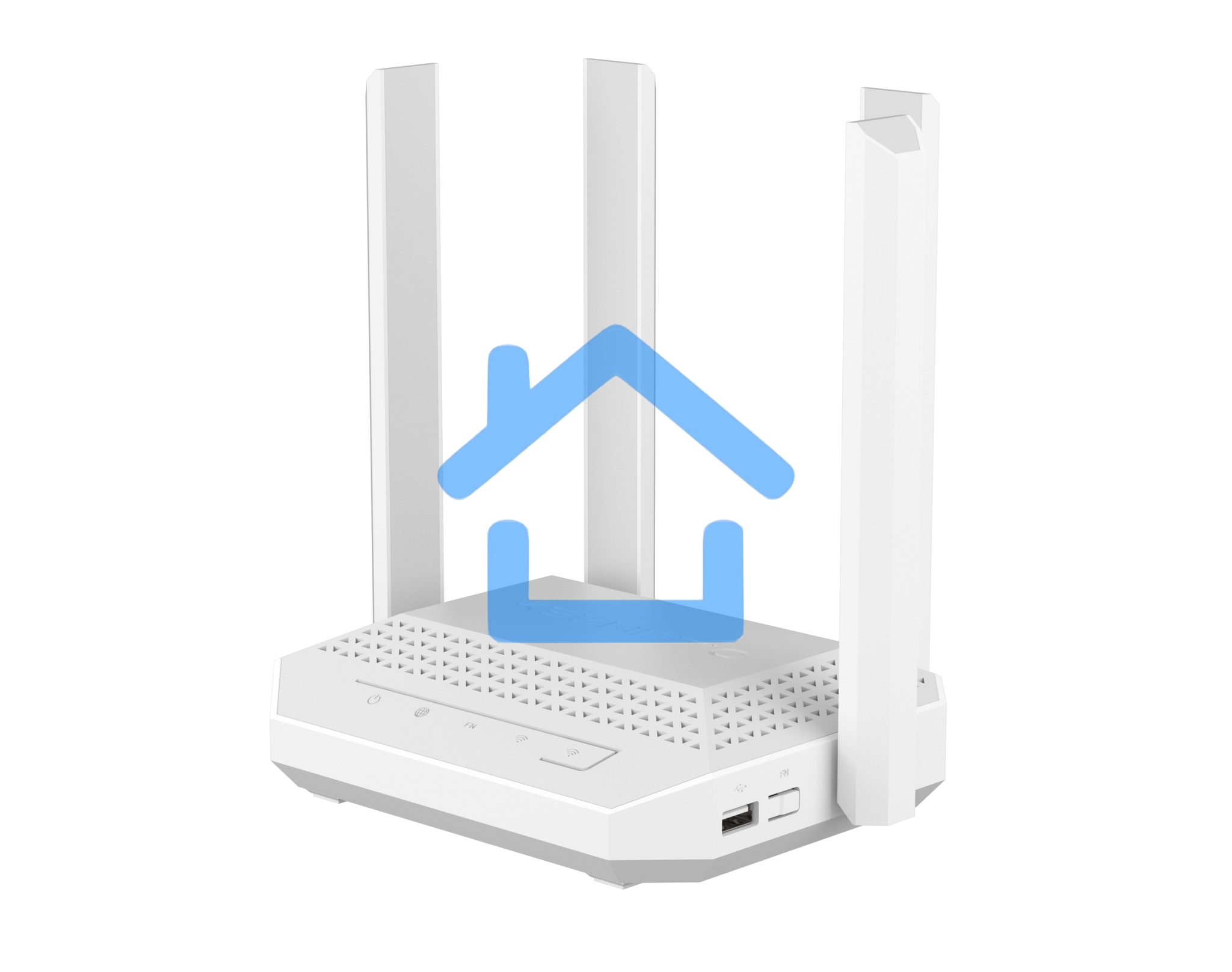 Маршрутизатор Keenetic Hopper (KN-3811) AX3000 10/100/1000BASE-TX/4G ready белый
