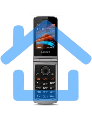 Мобильный телефон TeXet TM-404 красный