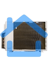 Блок наружный мульти сплит-системы Ballu Multi Smart BM3OI-FM/out-21HN8_V1/EU инвертор, 21000 BTU, 65 м², охлаждение, обогрев, осушение