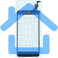 Сенсорное стекло (тачскрин) для Lenovo K6, черное