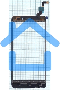 Сенсорное стекло (тачскрин) для Lenovo K6, черное