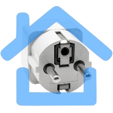 Адаптер сетевой универсальный OXION 220В, 16А, пластик PC, медь, OX-SKTADP220PBAG