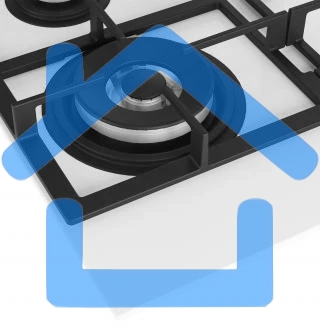 Газовая варочная поверхность GRUNDIG GIGL 6234250 W белый