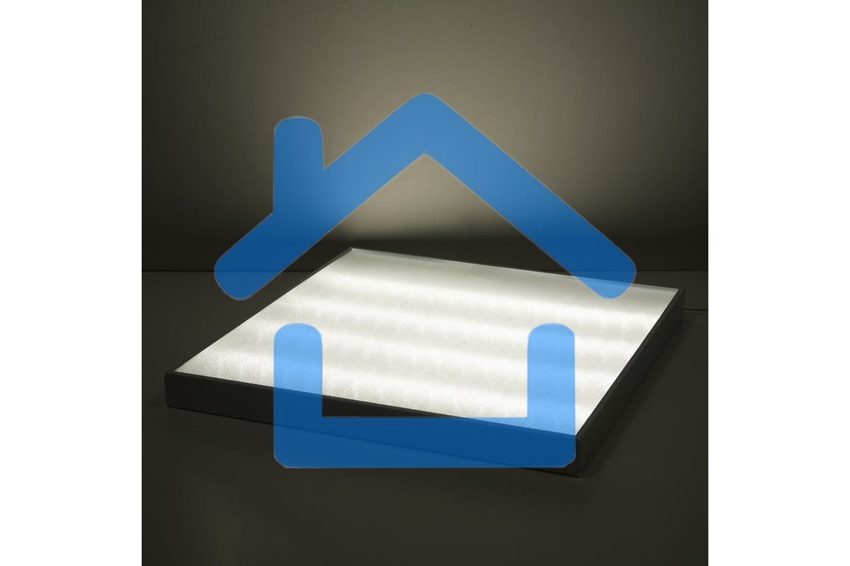 Светильник офисный GAUSS MiR 35W 3500lm 4000K IP40 595*595*50мм призма с БАП LED
