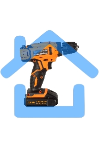 Дрель-шуруповерт Вихрь ДА-14,4Л-2 72/14/15, Аккумуляторная, 14,4В