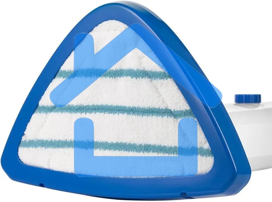 Швабра паровая Kitfort КТ-1048-3 белый/синий