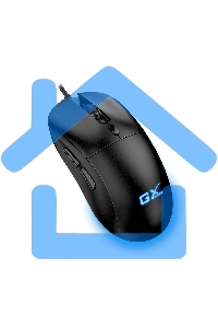 Мышь проводная Genius Scorpion M500 черный, 3200 dpi, USB, кнопки - 6