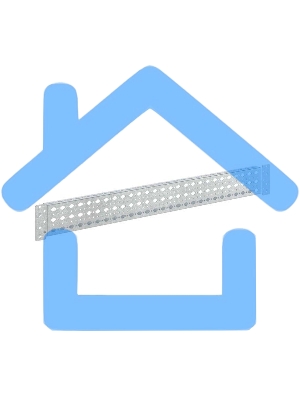 Рейка боковая широкая для шкафов CQE Г=600мм (уп.4шт) DKC R5NPDL600