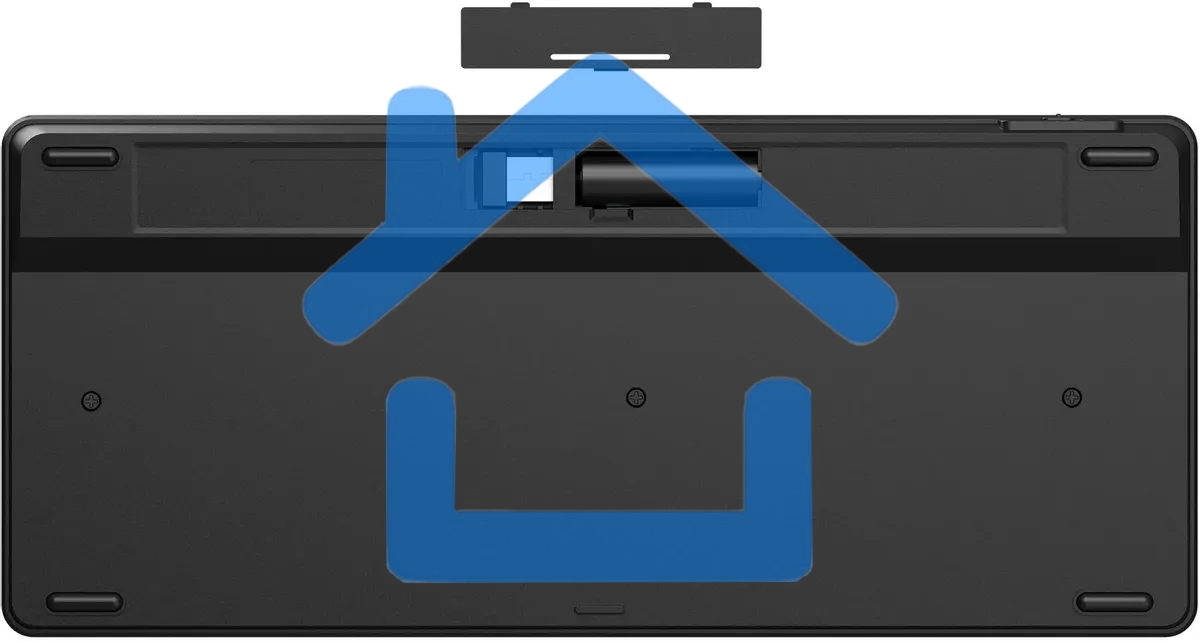 Клавиатура A4Tech Fstyler FBK22 AS беспроводная, USB, Bluetooth/Радиоканал, черный