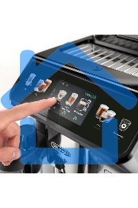 Кофемашина DeLonghi ECAM450.55.S серебристый/черный, исп. кофе - зерновой/молотый, 1.8 л, 1450 Вт, 19 бар