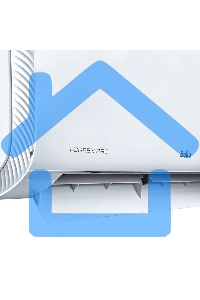 Блок внутренний сплит-системы Ballu iGreen Pro DC BSAGI/in-07HN8_V4 инвертор, 7340 BTU, 22 м², 22.5 дБ, охлаждение, обогрев, осушение, белый