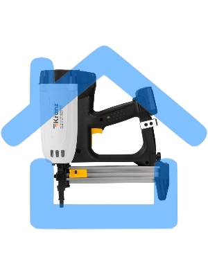 Пистолет гвоздезабивной газовый монтажный KRANZ GN95, 95Дж, длина гвоздей 15-40мм, диаметр 2,7-3мм