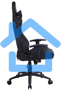 Кресло игровое Cactus CS-CHR-0099BL черный сиденье черный эко.кожа с подголов. крестовина металл пластик черный