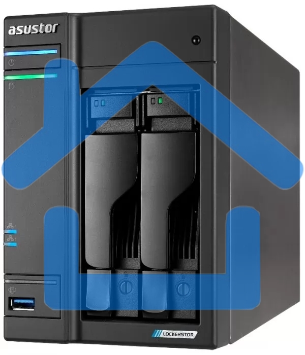 Сетевой накопитель ASUSTOR AS6702T /2BAY/EU/4GD4 (90IX01N1-BW3S20)