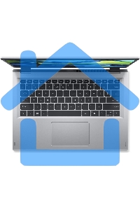 Ноутбук Acer Aspire Go 14 AG14-21P Ryzen 3 7320U 8Gb SSD 256Gb AMD Radeon Graphics 14 WUXGA IPS Cam 50Вт*ч No OS Серебристый AG14-21P-R4XC NX.KXDCD.008