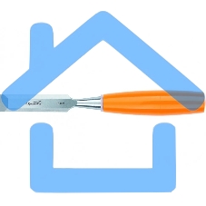 Стамеска Sparta 16 мм, плоская, пластиковая рукоятка 244175