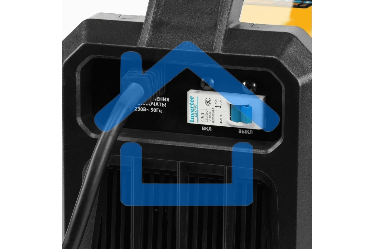 Аппарат инвертор. дуговой сварки DM-220 Standart, 220 А, ПВ 60% Denzel
