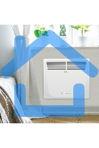 Конвектор Ballu Enzo BEC/EZMR-1000 белый, 1000 Вт, 15 м2, термостат