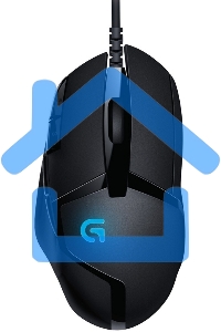 Мышь проводная Logitech G402 Hyperion Fury, черный, 4000 dpi, USB, кнопки - 8