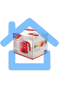 Чайник электрический BQ KT1713P Red. Мощность:2200 Вт, Объем 1,7л, LED подсветка