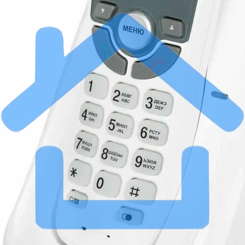 Радиотелефон teXet TX-D6905A белый