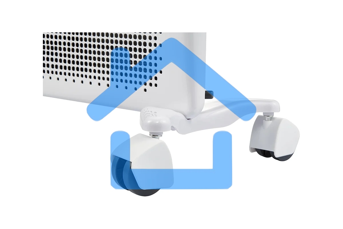 Конвективно-инфракрасный обогреватель Electrolux Air Heat 2 EIH/AG21000E белый, 1000 Вт, 15 м2, термостат, дисплей