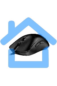 Мышь проводная Genius Scorpion M500 черный, 3200 dpi, USB, кнопки - 6