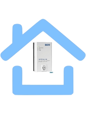 Стабилизатор инверторный для котельного оборудования Baxi Energy 400 белый/черный (НС-1215363)