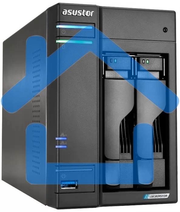 Сетевой накопитель ASUSTOR AS6702T /2BAY/EU/4GD4 (90IX01N1-BW3S20)