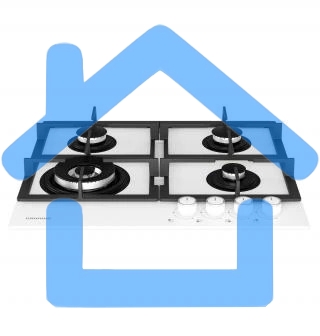 Газовая варочная поверхность GRUNDIG GIGL 6234250 W белый