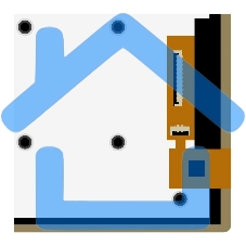 Модуль дисплея RockPi Radxa 10 FHD Metal Case