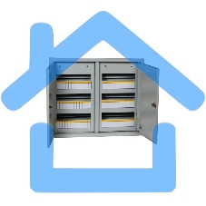 Щит EKF PROxima ЩРВ-90 двухдверный (520х720х120) IP31 Щит EKF PROxima ЩРВ-90 двухдверный (520х720х120) IP31