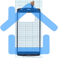 Сенсорное стекло (тачскрин) для ZTE Blade L5 Plus, белое