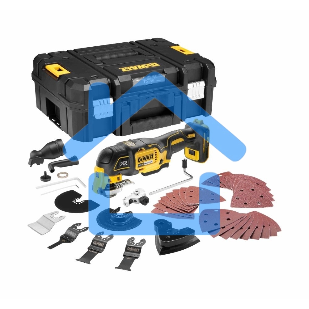 Многофункциональный инструмент DeWalt DCS356NT-XJ 550Вт желтый/черный
