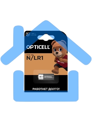 Элемент питания алкалиновый N/LR1 1.5В (блист.1шт) Specialty Opticell 5070003